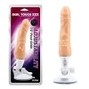 Realistyczny wibrator żylaste dildo z przyssawką 19 cm